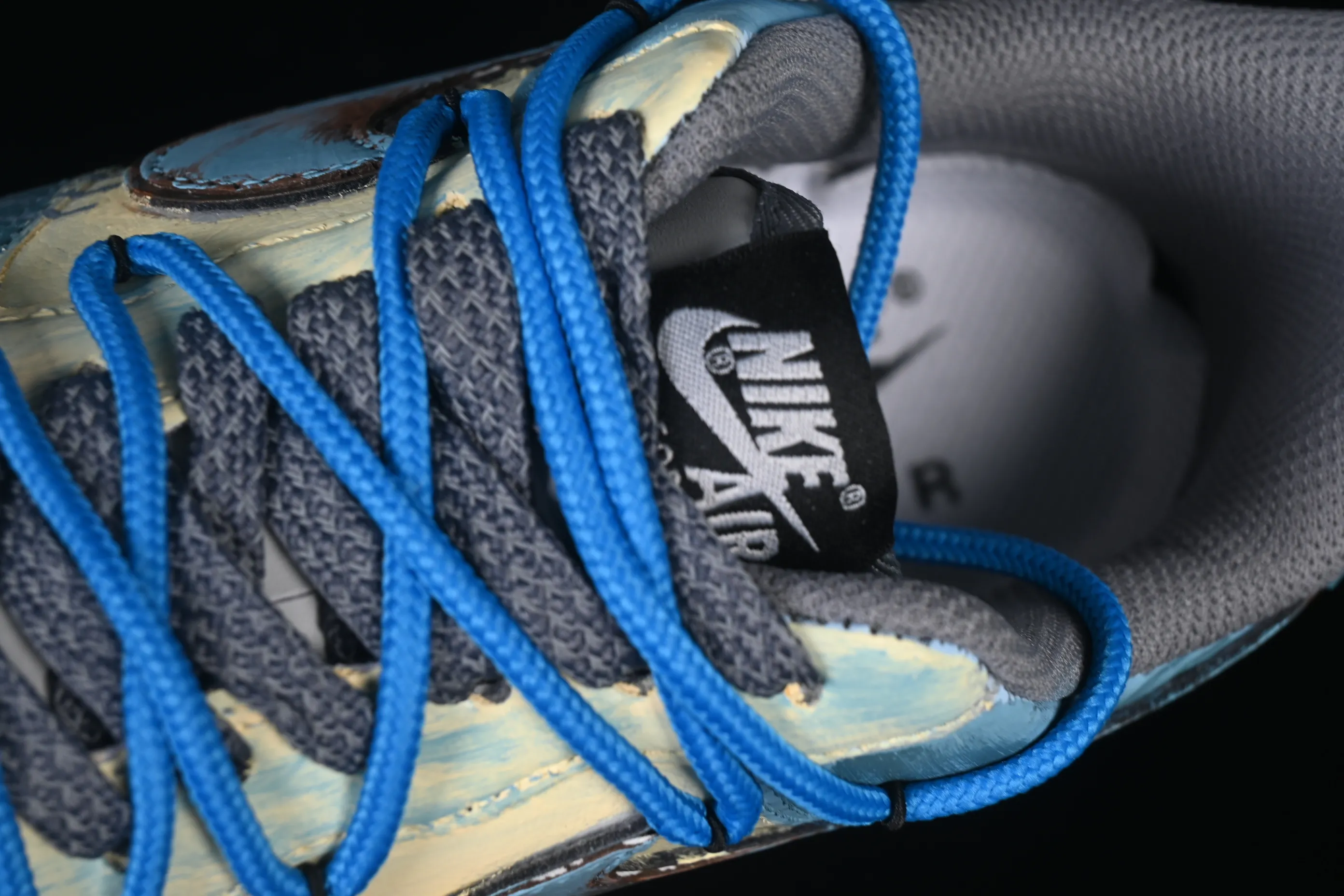 All categories Nk Air Force 1 Air Force series Nk Air Force 1 Low Air Force low-top Nike Air Force 1'07 Low "Mist Blue Hero" Hand-painted graffiti Mist Blue Hero Air Force 1 low-top casual sneakers ZG0088-228